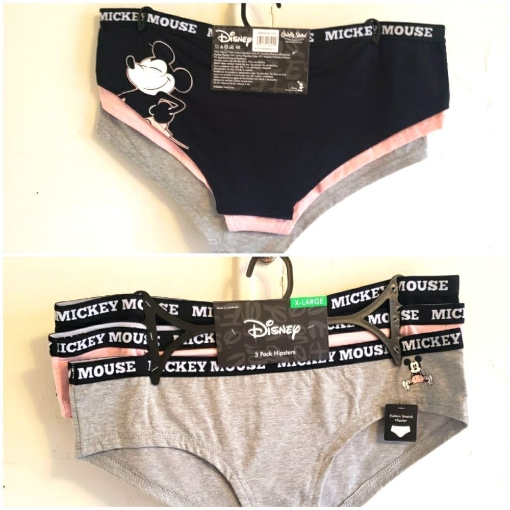 Disney Mickey Mouse Cotton Hipster Panties